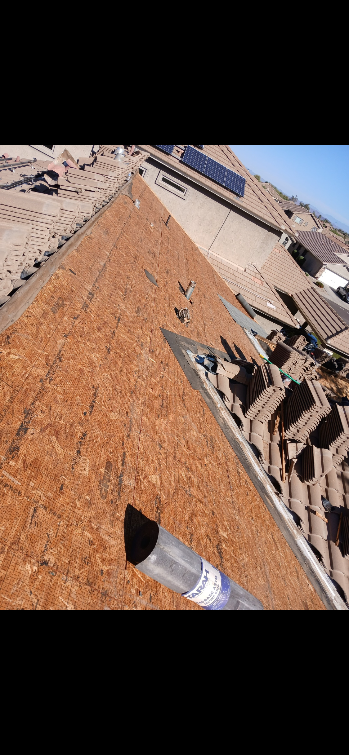 Prepped for Tiling